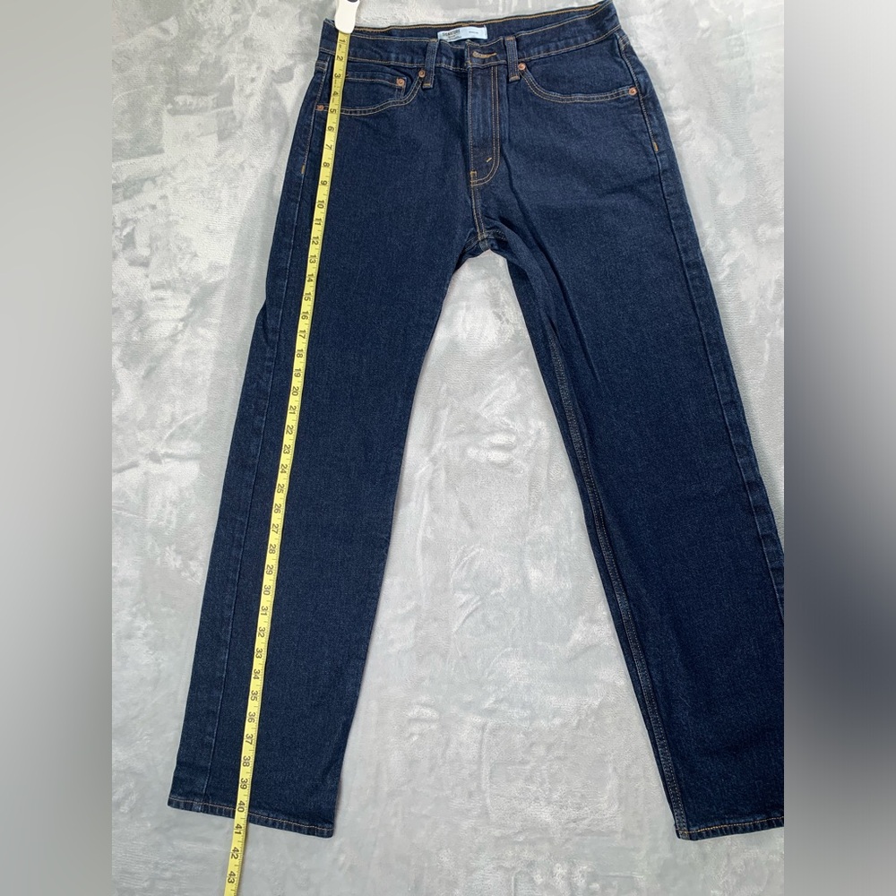 Levi's Dark Indigo Straight Jeans - Picture 15 of 16